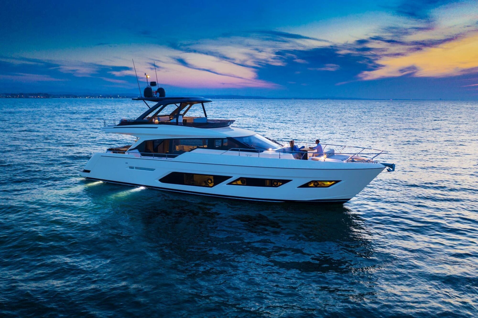 Ferretti 720 for Charter in St Tropez - St Tropez Boats
