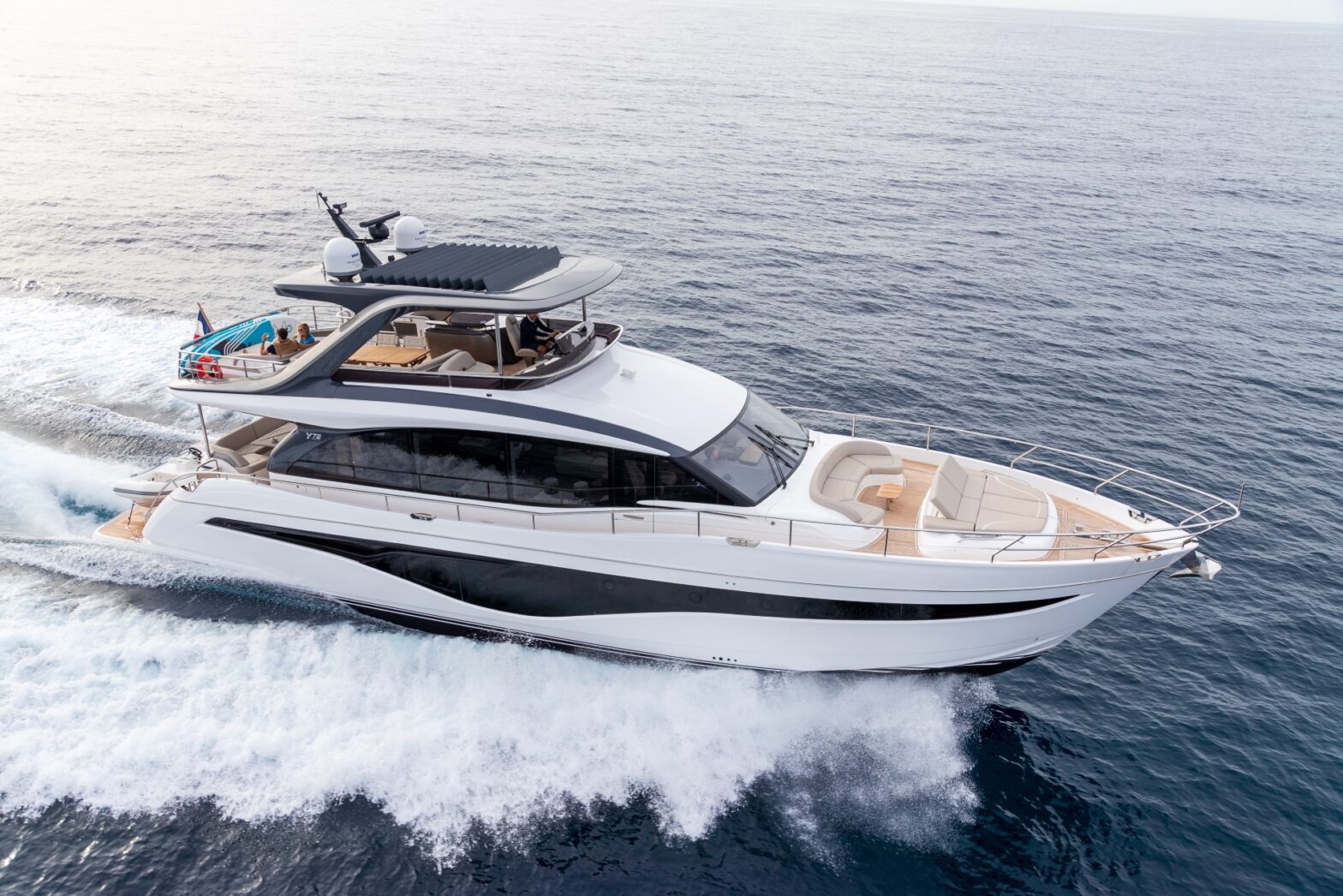 Princess Y72 – luxury yacht for charter in Saint-Tropez