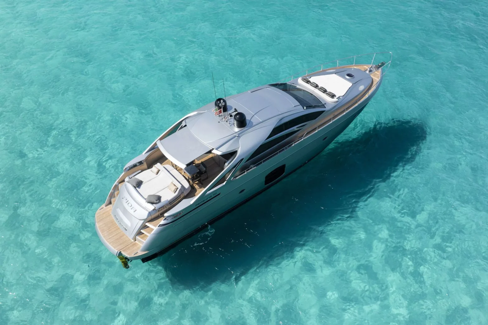 Pershing 70 – luxury yacht for charter in Saint-Tropez